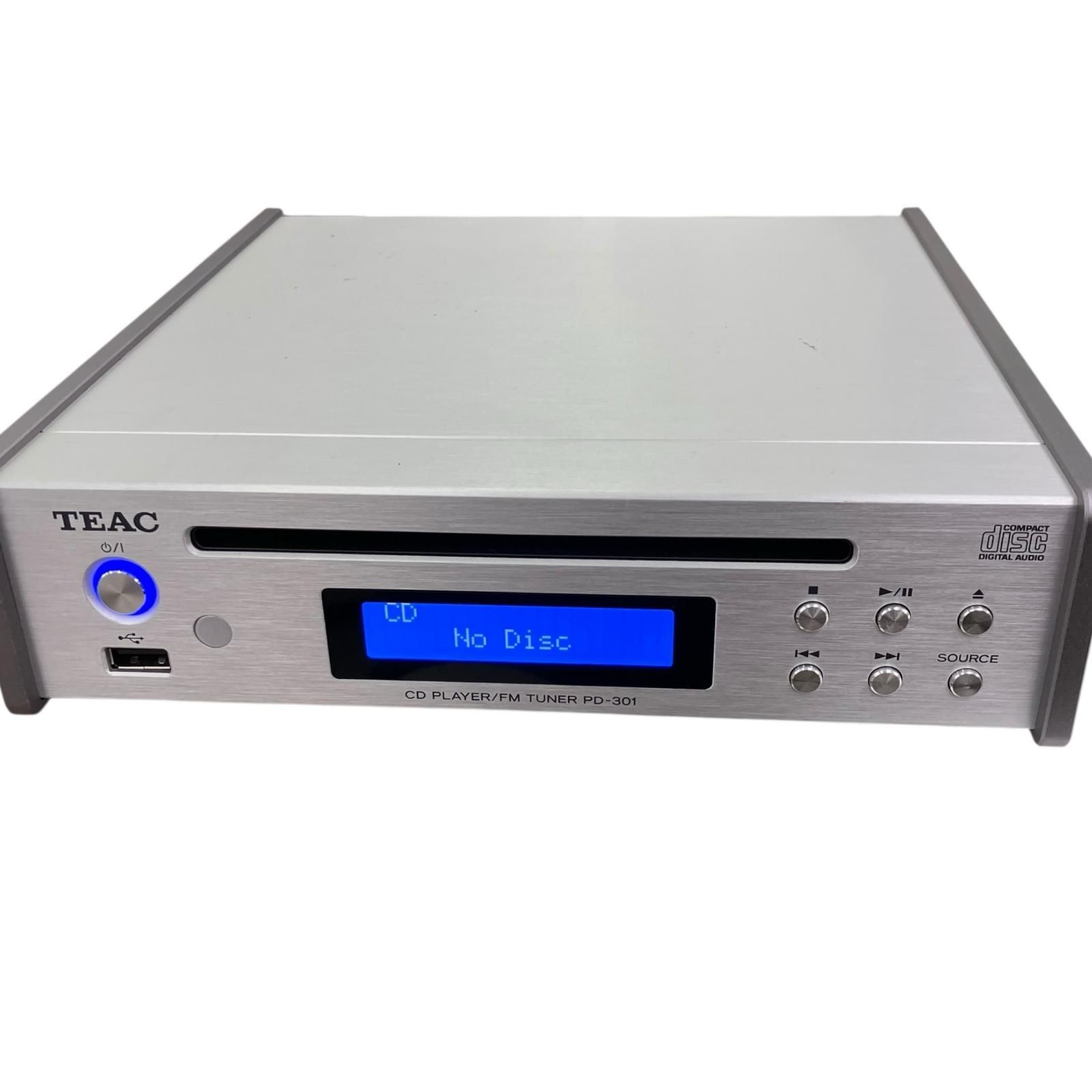 186000 通電 のみ TEAC ティアック CDプレイヤー PD-301