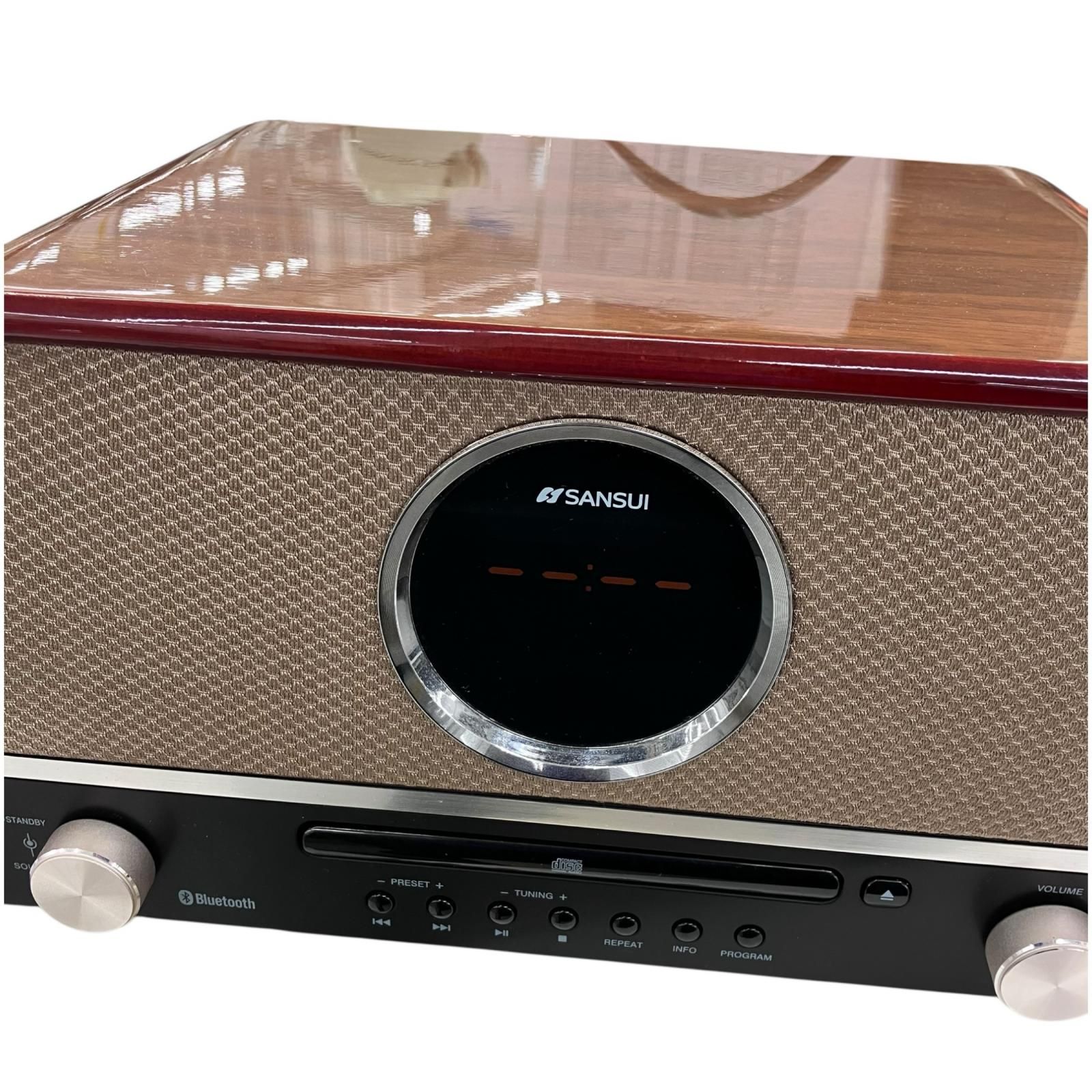 186000 動作 済み SANSUI ステレオシステムミニコンポ SMS-800BT