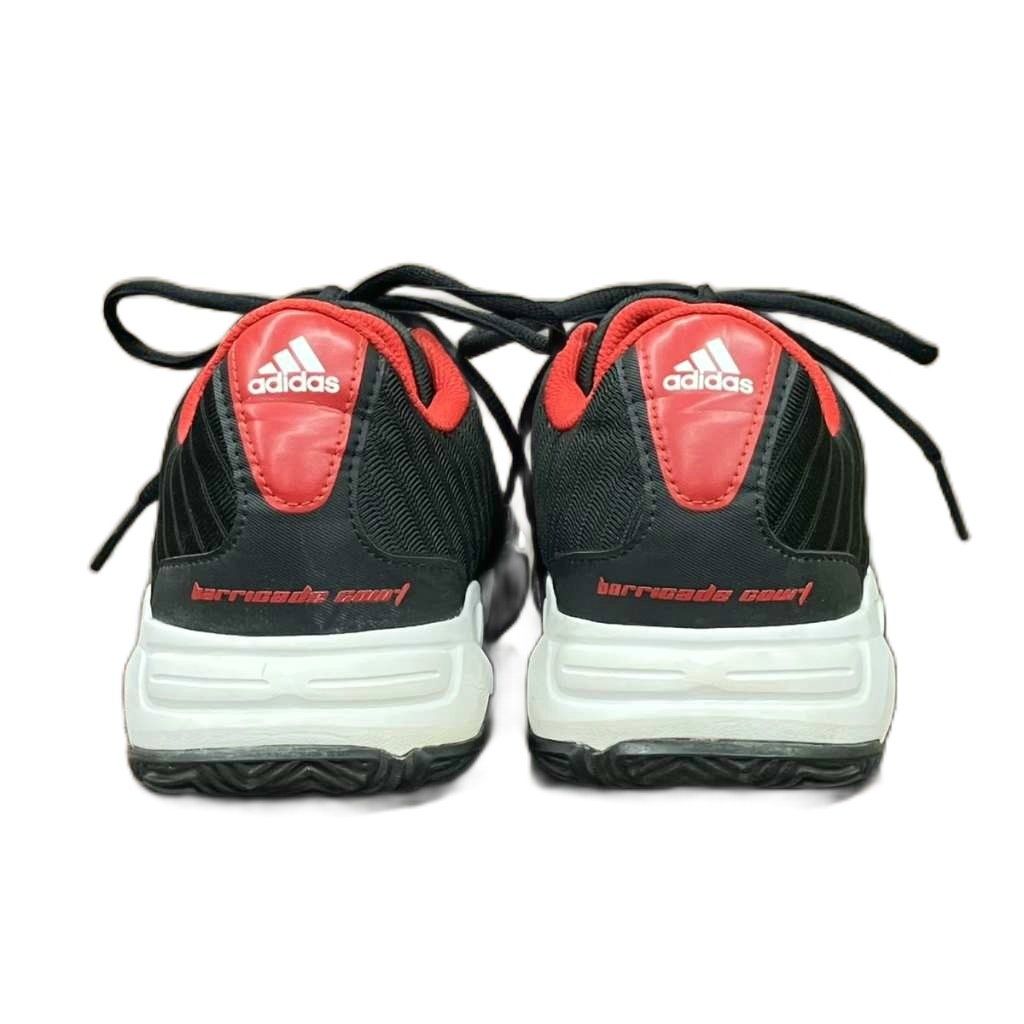 【ほぼ未使用】adidas テニスシューズ 黒/赤　27.5　バリケード6 AC ほぼ未使用】adidas テニスシューズ 黒/赤 27.5 バリケード6 AC ほぼ未