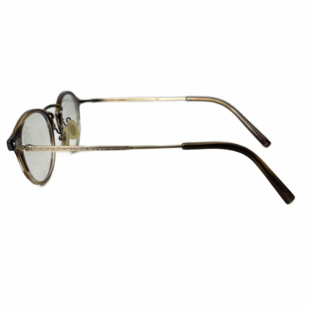 金子眼鏡 KANEKO OPTICAL ヴィンテージ VINTAGE 眼鏡 めがね 伊達 ボストン ラウンド型 KV-01 BRH 46 23-145 茶 ブラウン