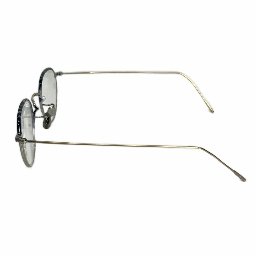 アイヴァン7285 眼鏡 めがね 伊達 メタルフレーム ボストン型 539 9019 45 24-145 シルバー グレー ブラック