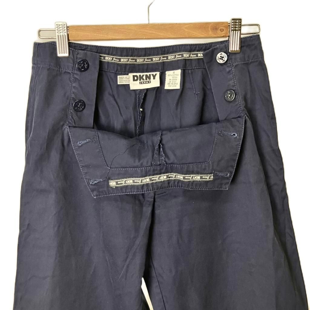 ダナキャランニューヨーク DKNY JEANS 無地 スラックス ストレート