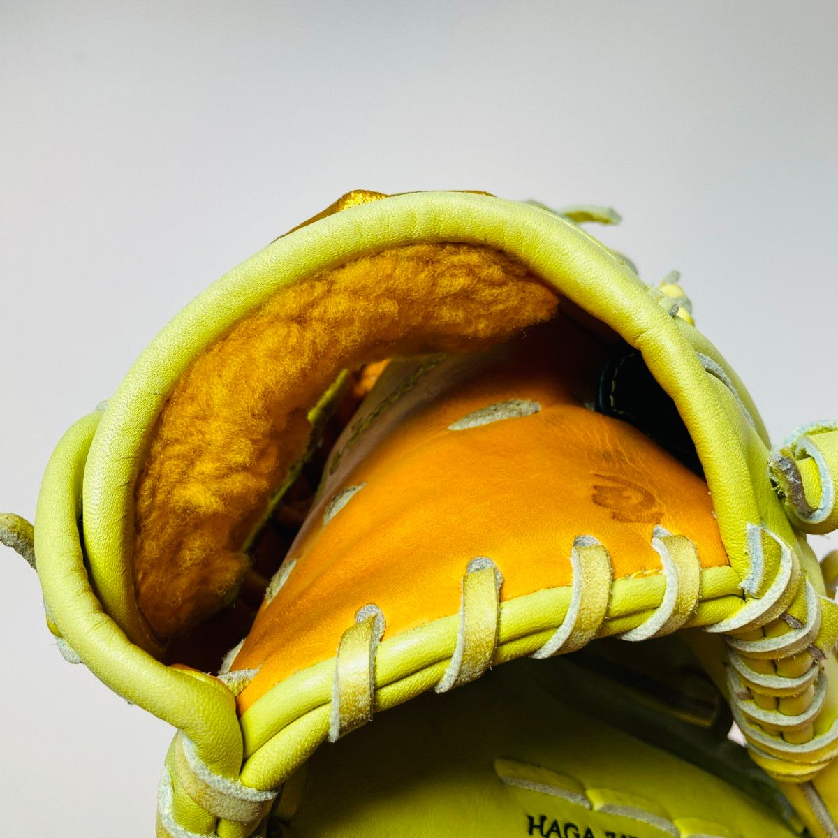  MIZUNO ミズノ 硬式グローブ 外野手用 雄平型 右投げ用 ナチュラルライム BSSショップ モデル 硬式 グローブ