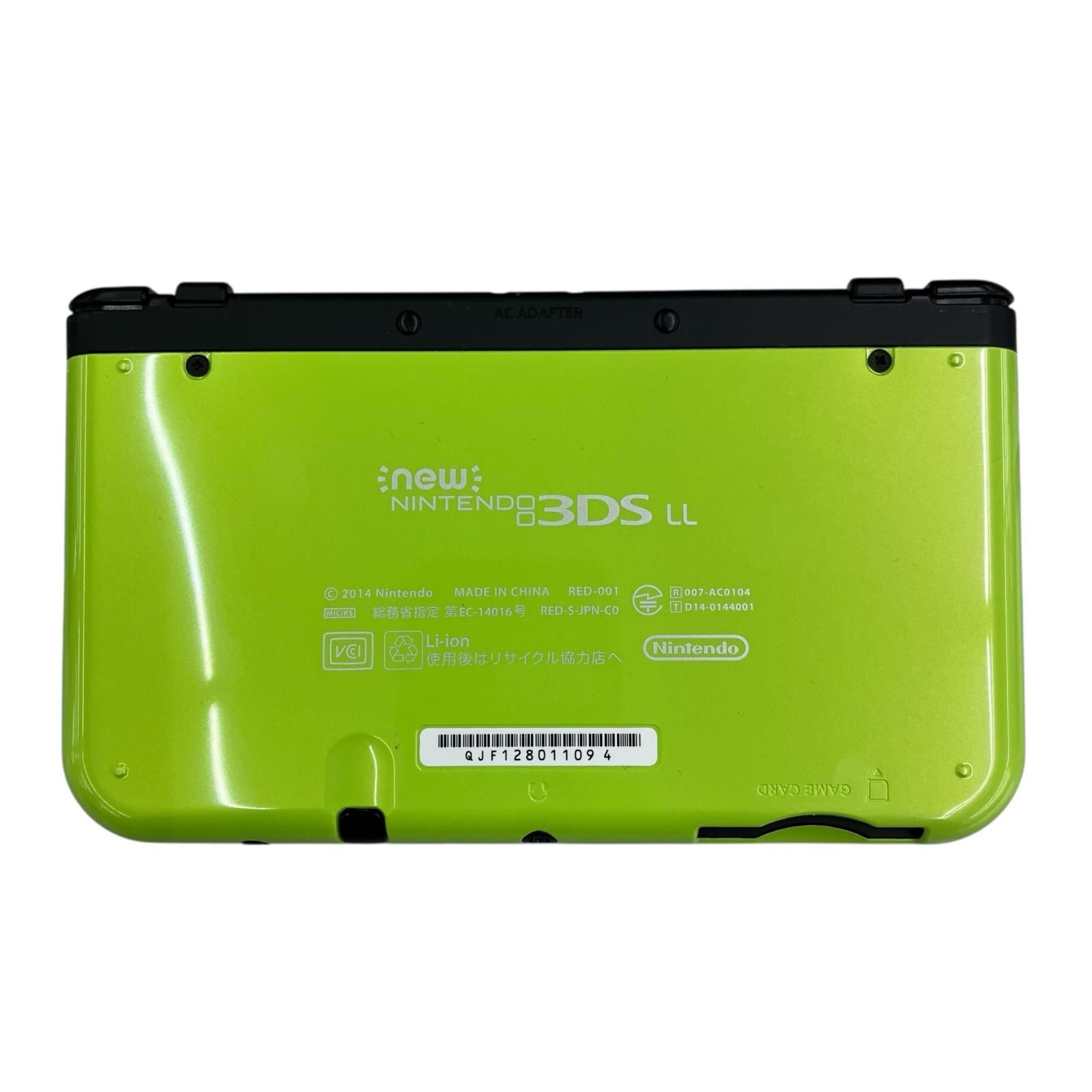 186000 任天堂 Newニンテンドー3 DS LL RED 001 ライム
