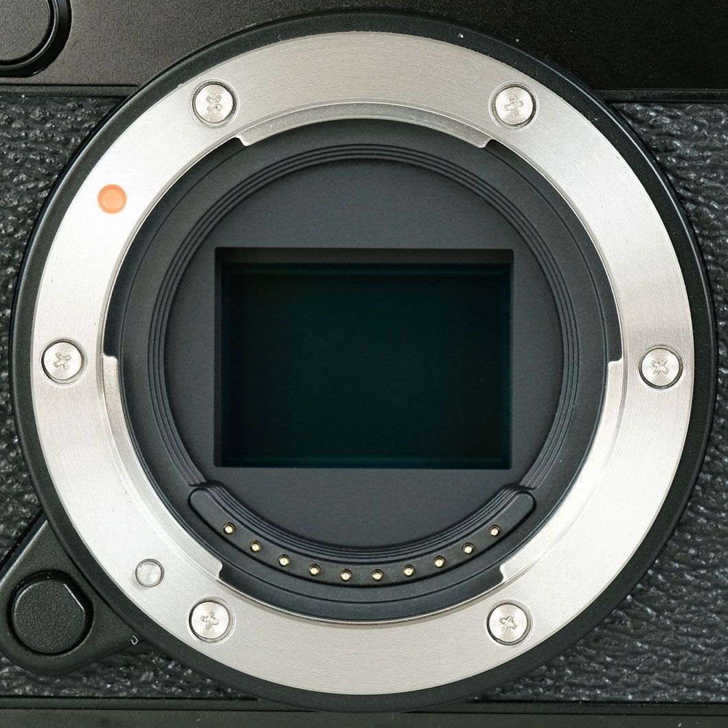 ブラック ミラーレス一眼カメラ