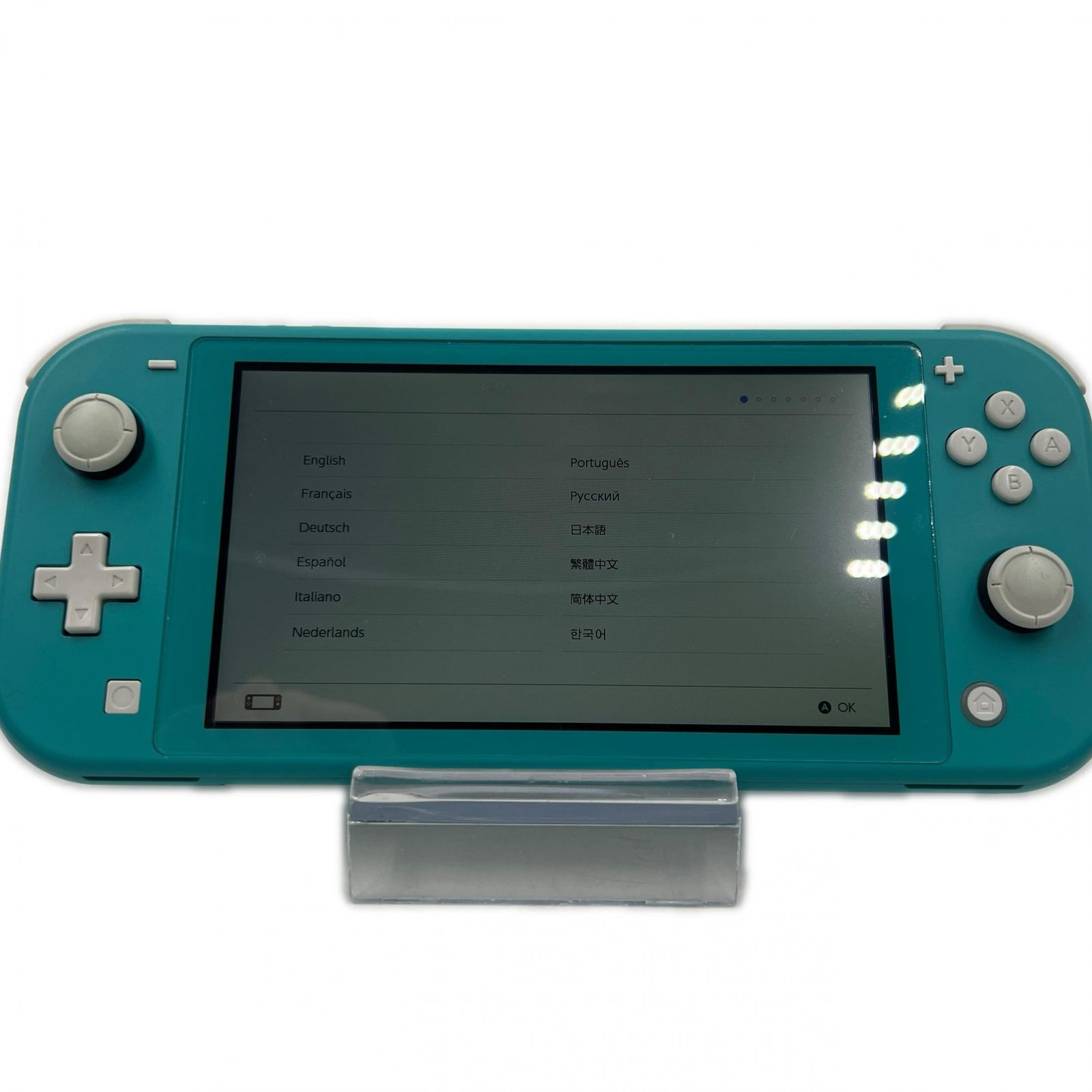Nintendo 任天堂 ハンドヘルド ゲーム機 Switch Lite HDH 001 ゲームハード ターコイズ ブルー エメラルド 動⚪︎