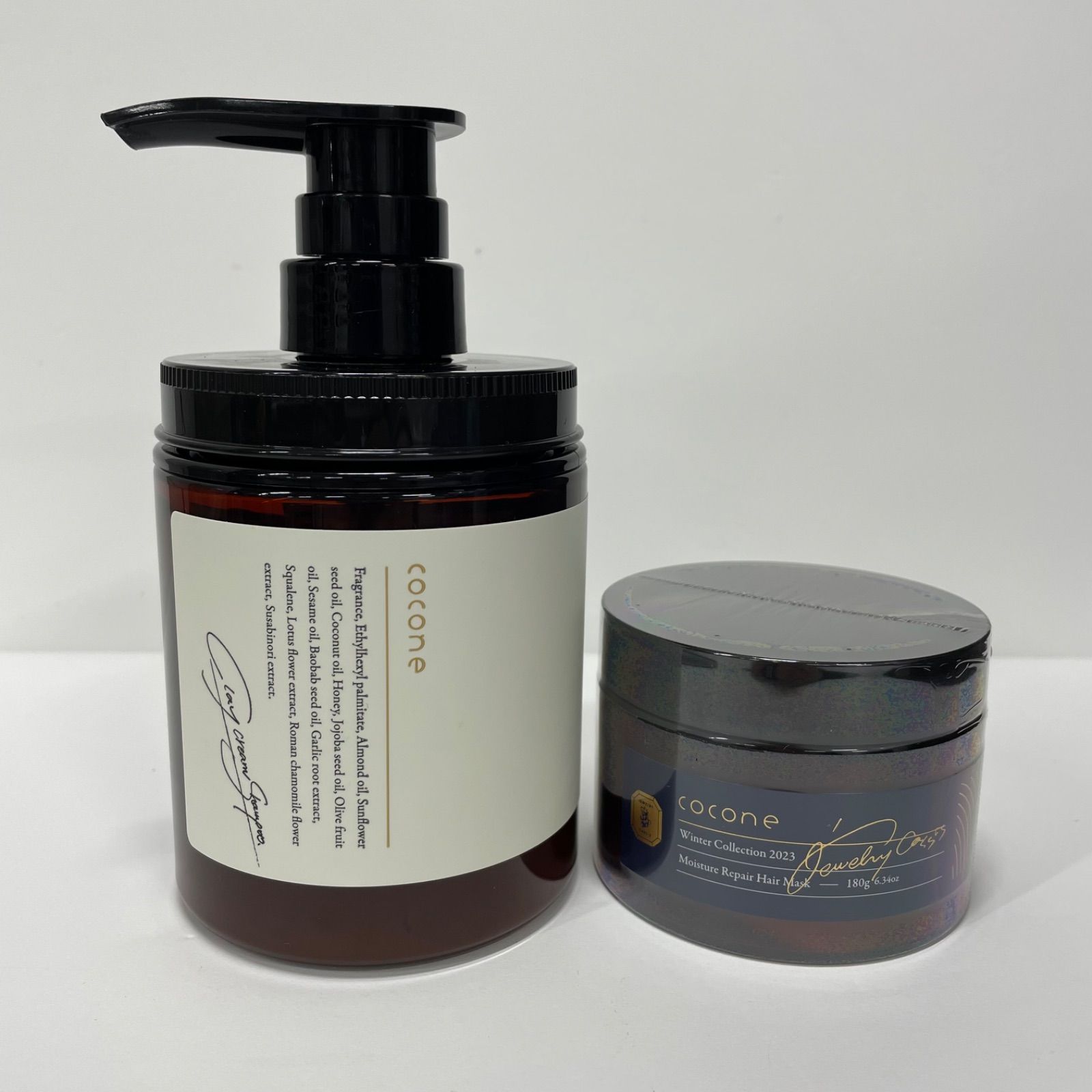coconeクレイクリームシャンプーME & モイスチュアリペア ヘアマスク
