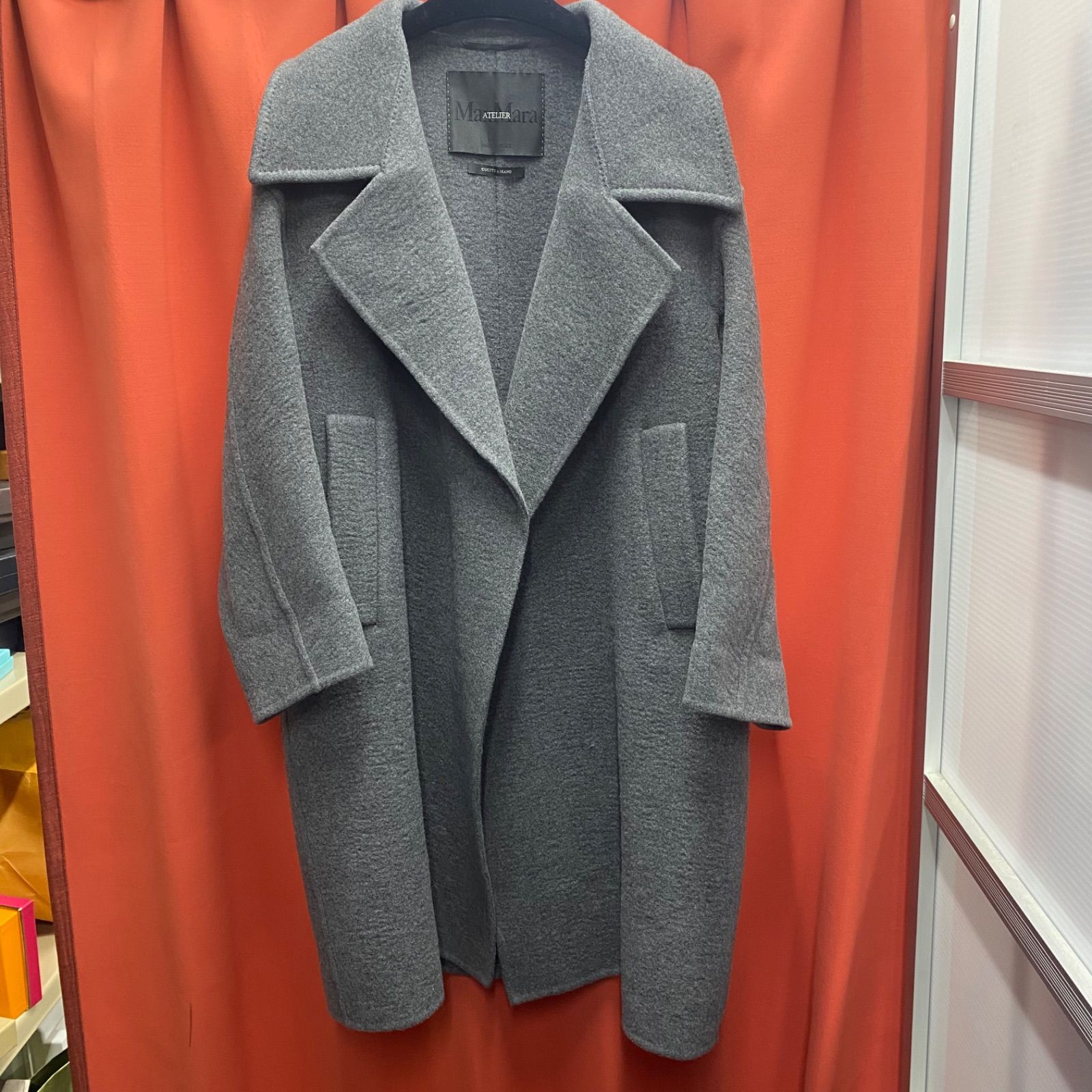 S MaxMara グレー ロングコート
