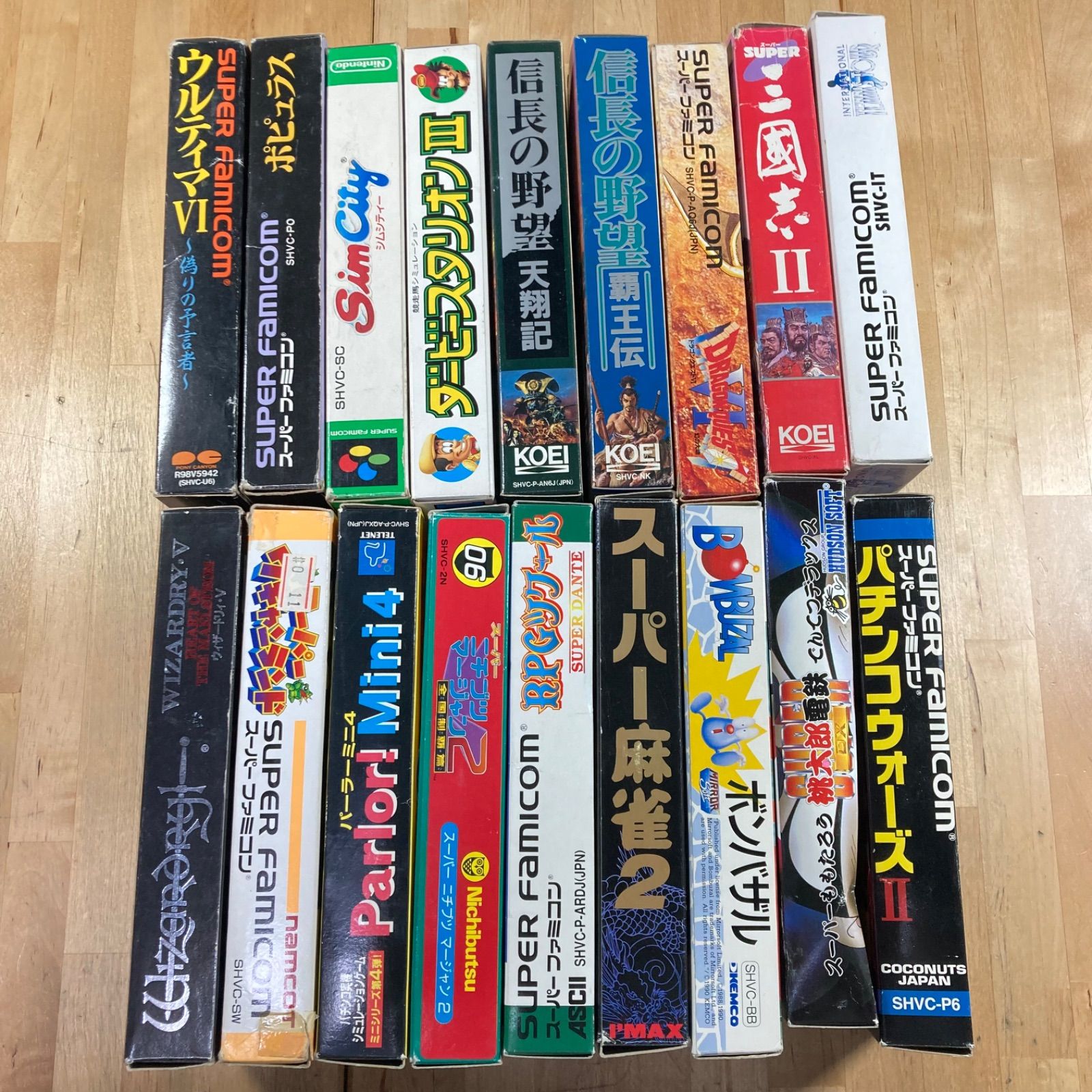 SFC ソフト 18本セット き