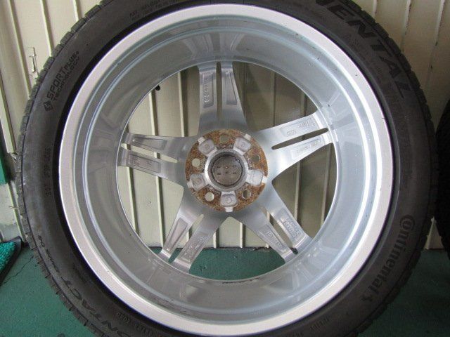  溝あり アウディ F 5系 A 5 Sライン 5アームスターデザイン 18インチ タイヤ ホイールセット