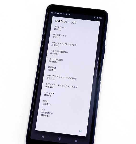 SONY Xperia 10 II A001SO ブルー 64GB 本体のみ Softbank/〇判定