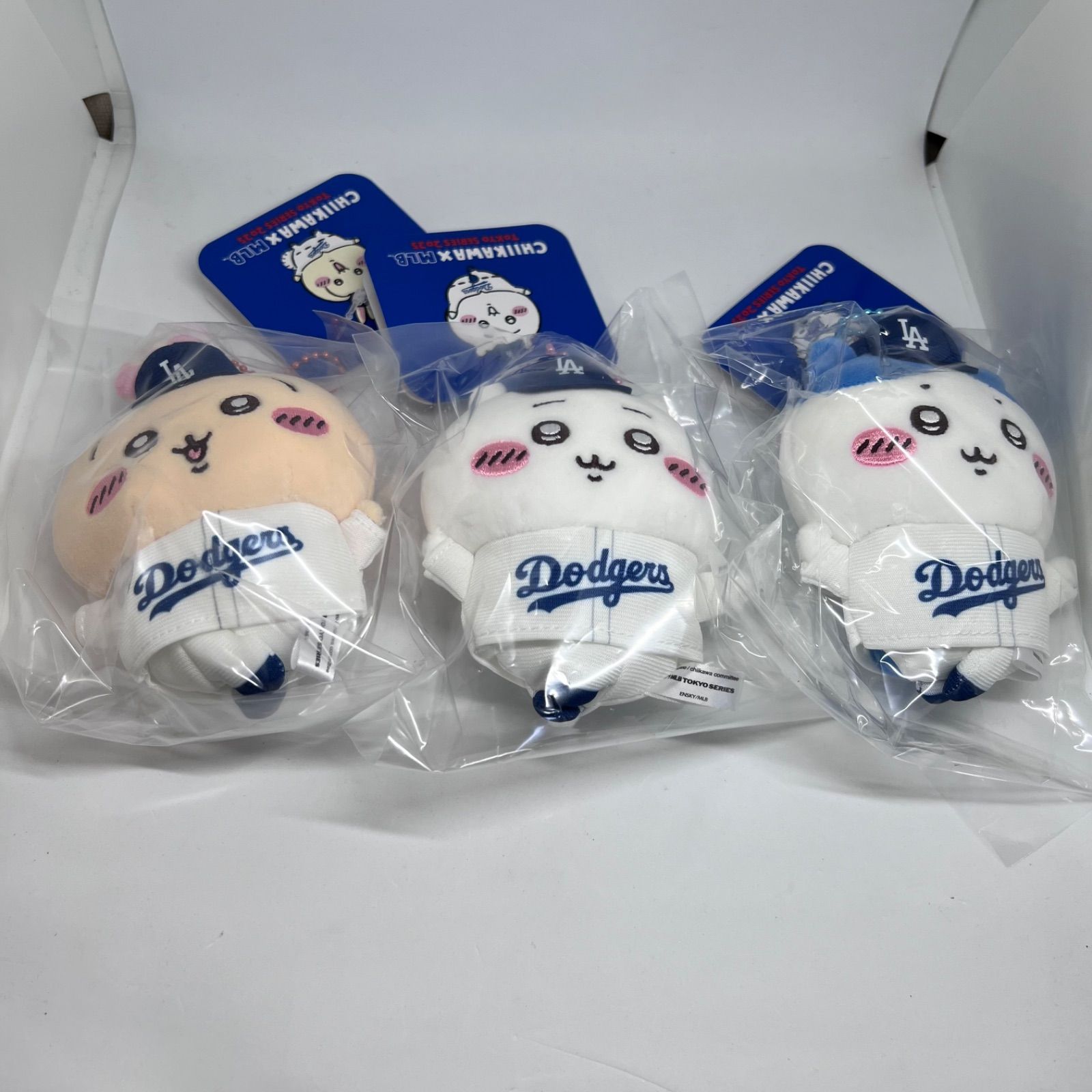 ちいかわ MLB ドジャース マスコットセット 10set ちいかわ MLB マスコット ドジャース 3個セット TOKYO SERIES 新品