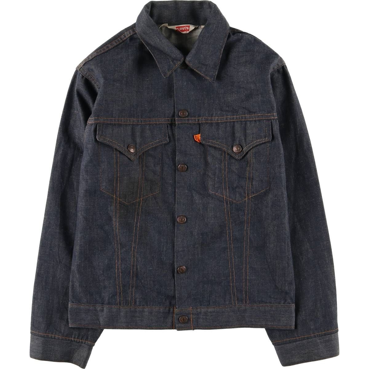 古着 リーバイス Levi s オレンジタブ デニムジャケット Gジャン レディースS相当 ヴィンテージ eaa600099