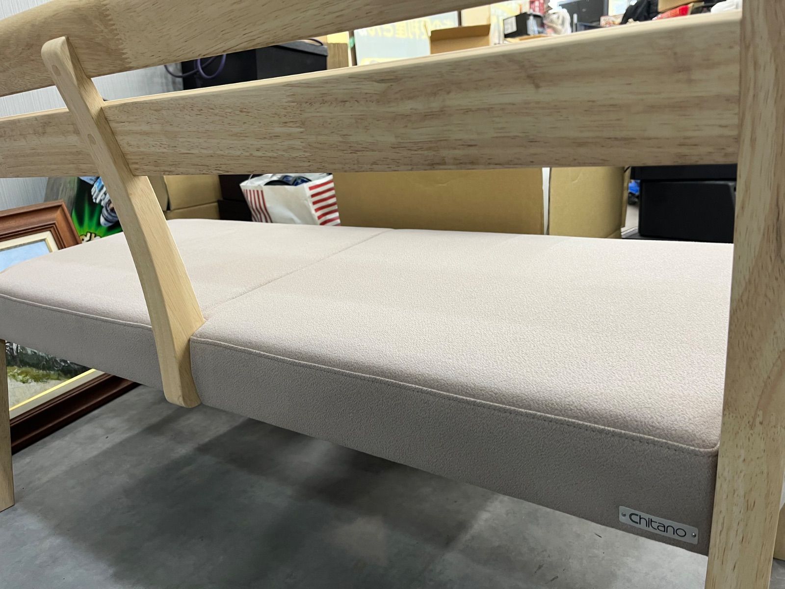 カリモク 2人掛けソファ