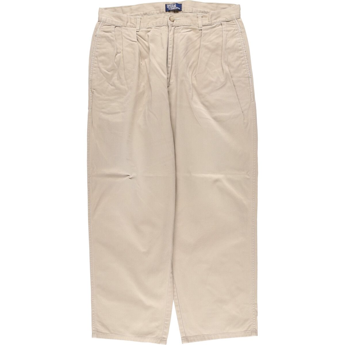 古着 90年代 ラルフローレン Ralph Lauren POLO by Ralph Lauren ツータック チノパンツ メンズw35相当 ヴィンテージ eaa594364