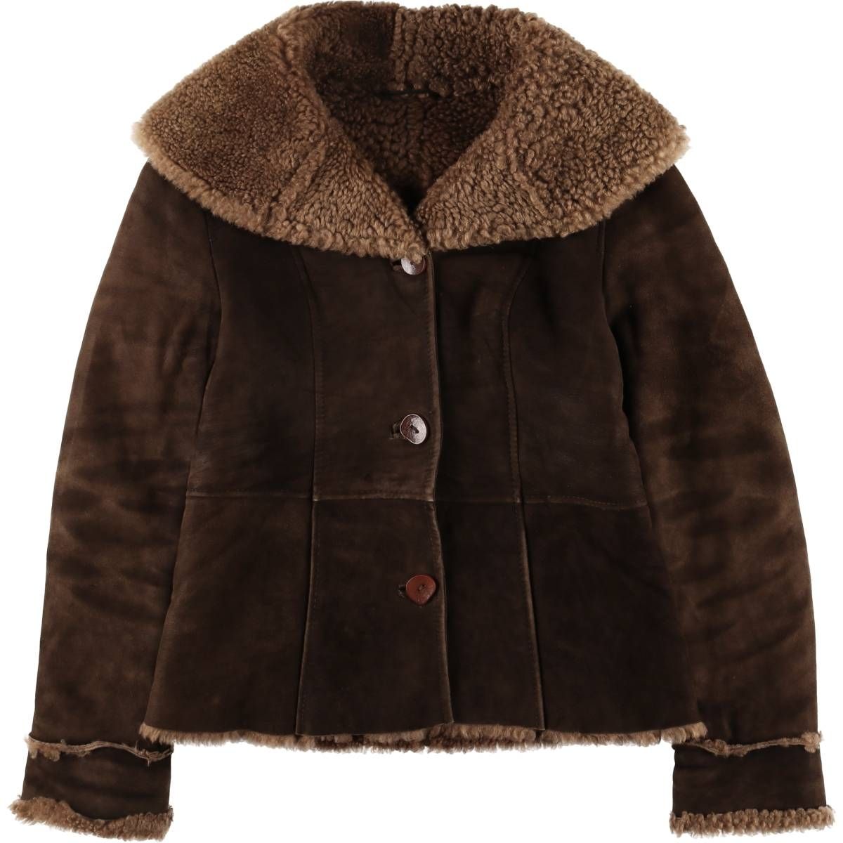 古着 ムートンジャケット レディースS相当 eaa600000