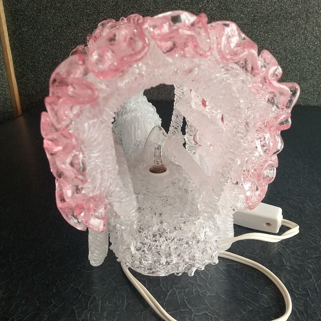 馬車スタンドライト ガラス風 美術品 インテリア ファンタジー 飾物