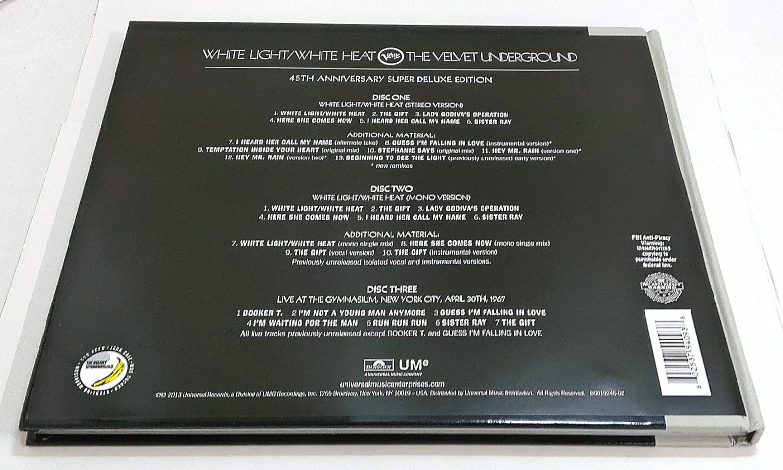 M[宅80]0588 THE VELVET UNDERGROUND ヴェルヴェットアンダー