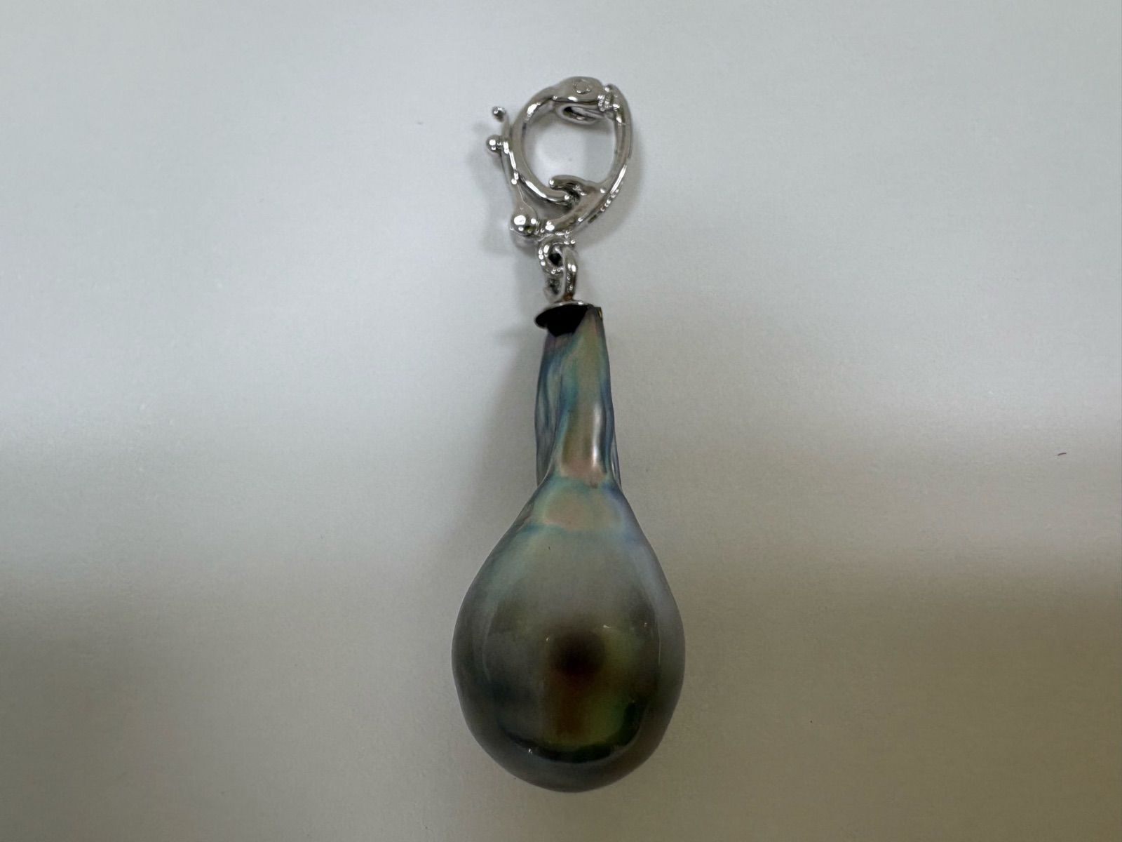 ノンブランドジュエリー パールペンダントトップ K 14 WG 14ホワイトゴールド ペンダント