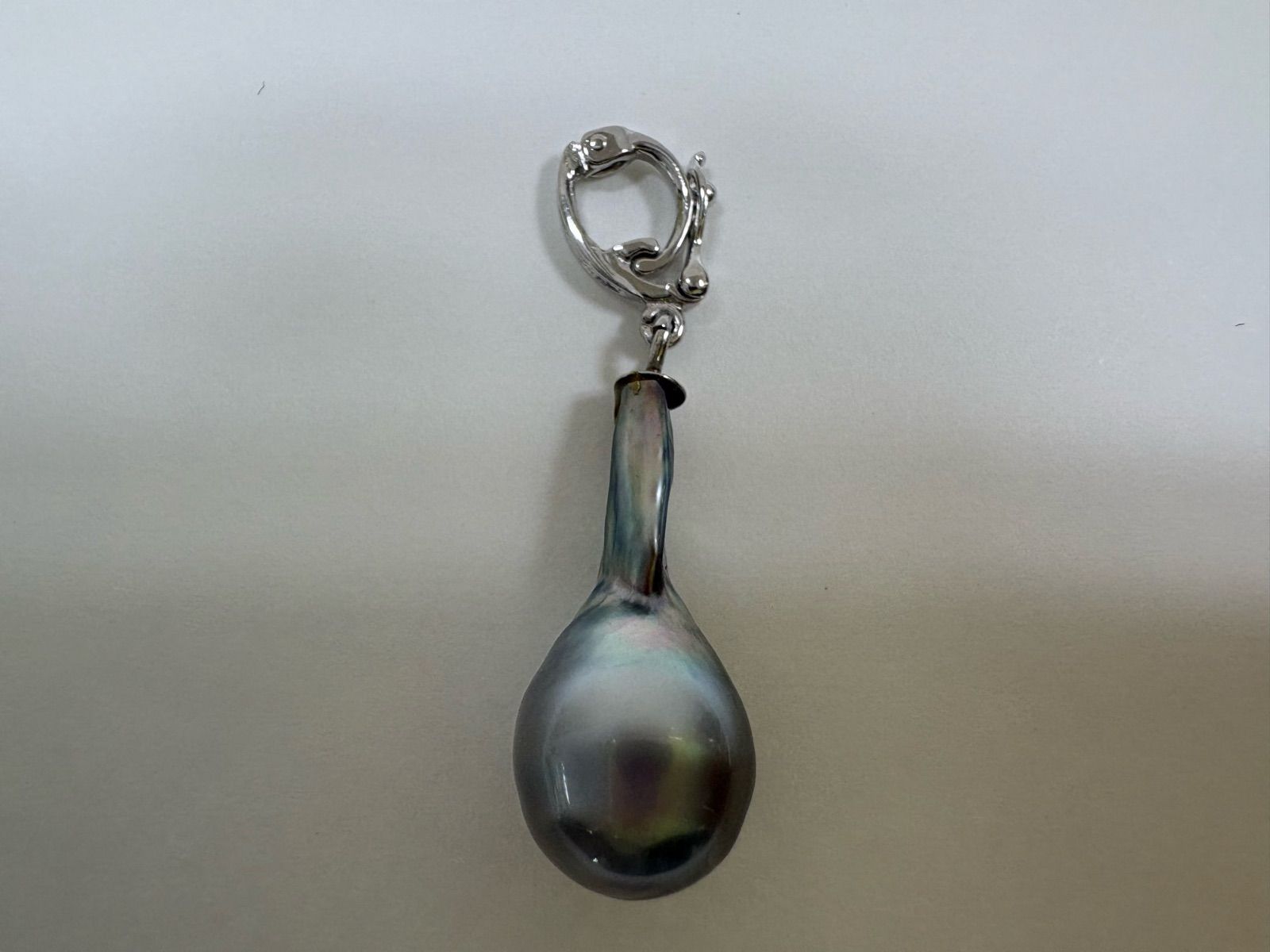 ノンブランドジュエリー パールペンダントトップ K14WG K14ホワイトゴールド ペンダント