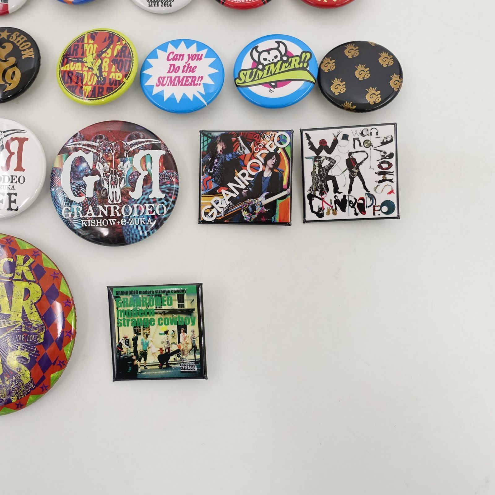 GRANRODEO 缶バッジ 31点 中古 ライブツアー ロデオカフェ 他 グラン