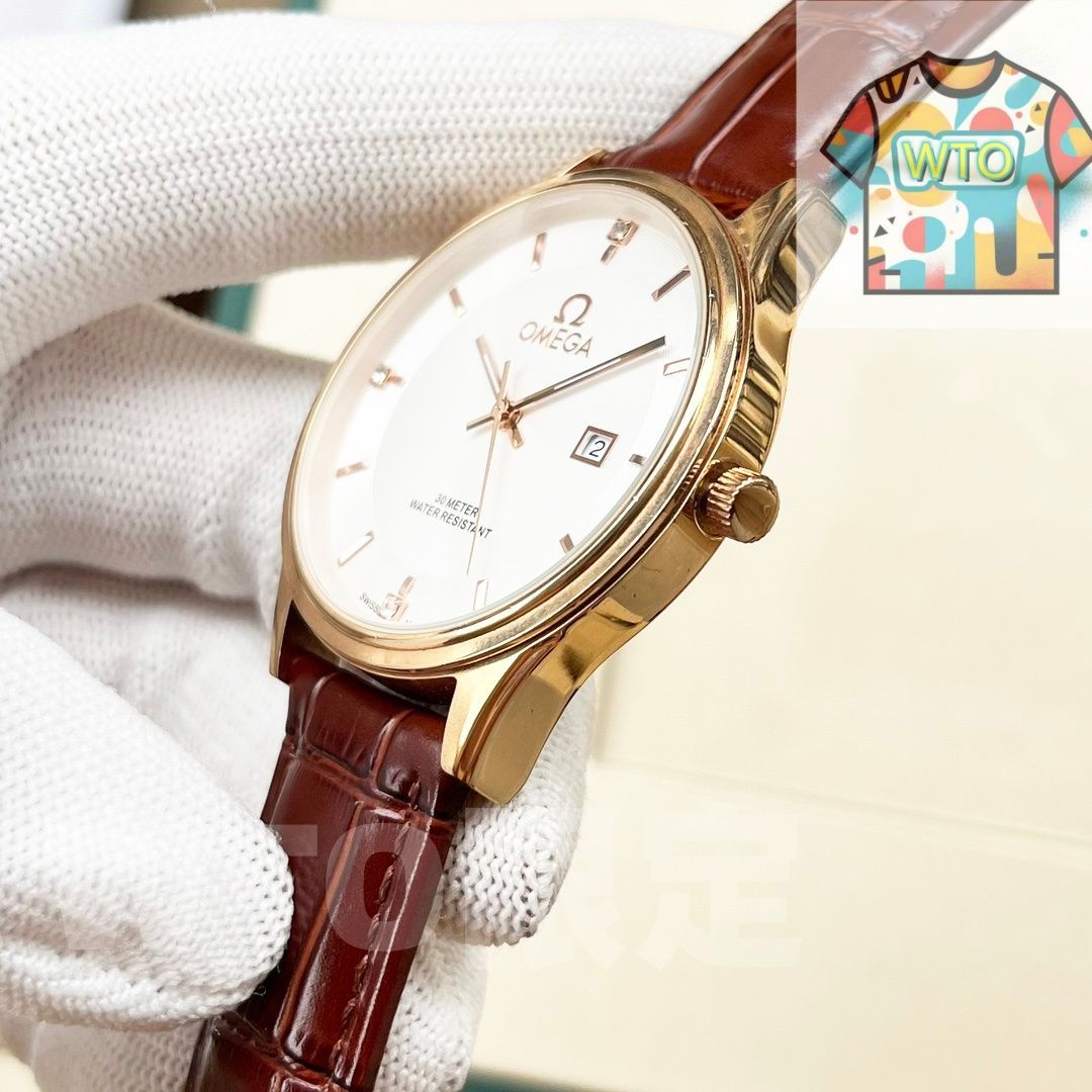  今日 OMEGA カップル腕時計-WTO店名をご ください 自動巻き時計 腕時計(アナログ)