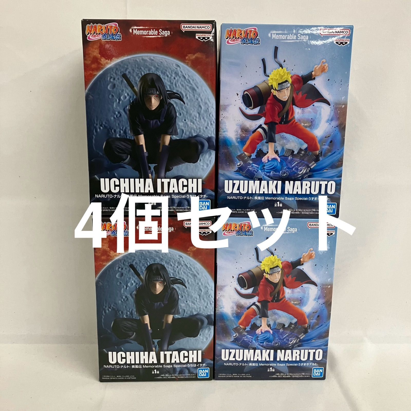 未開封 NARUTO Memorable Saga Special うちはイタチ うずまきナルト 4