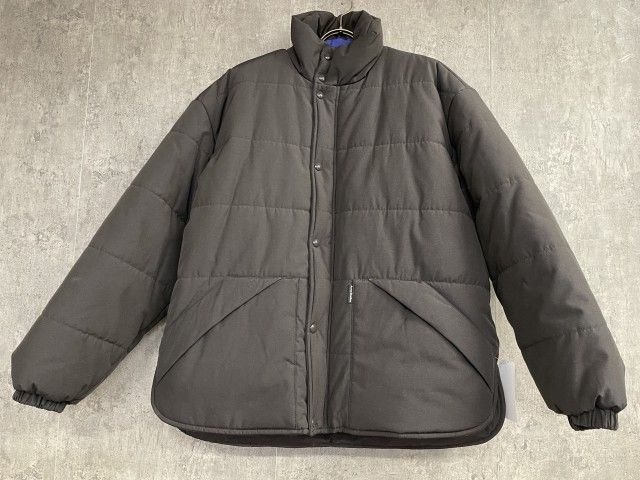 Acne Studios アクネストゥディオス パファー ジャケット ボリューム ナイロン ストライプ ブラウン XXS 33942109