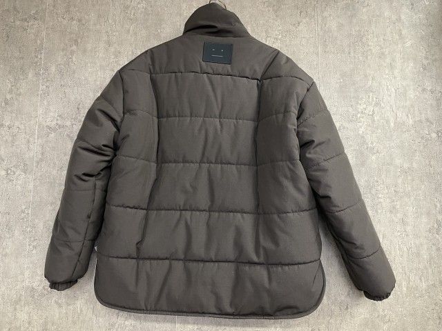 Acne Studios アクネストゥディオス パファー ジャケット ボリューム ナイロン ストライプ ブラウン XXS 33942109