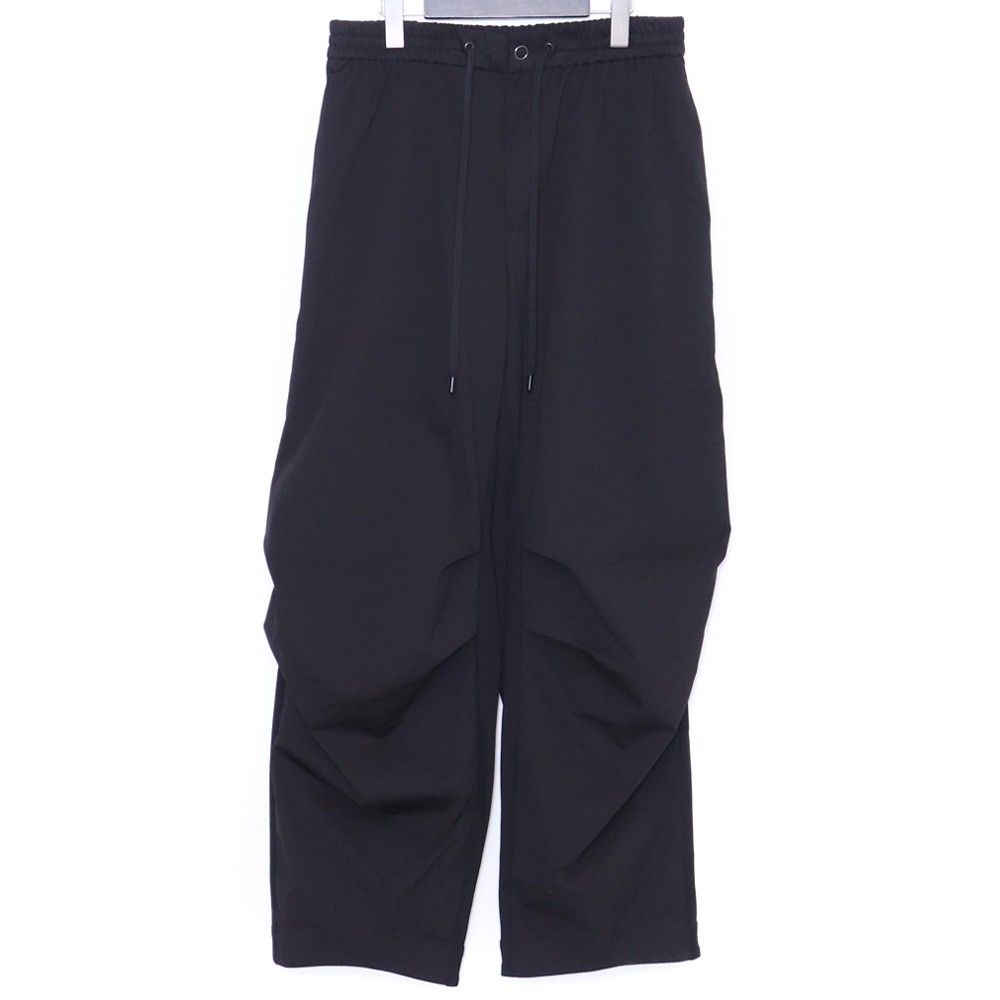 DEVOA 切替ジャージーパンツ バギーパンツ サイズ2 ブラック