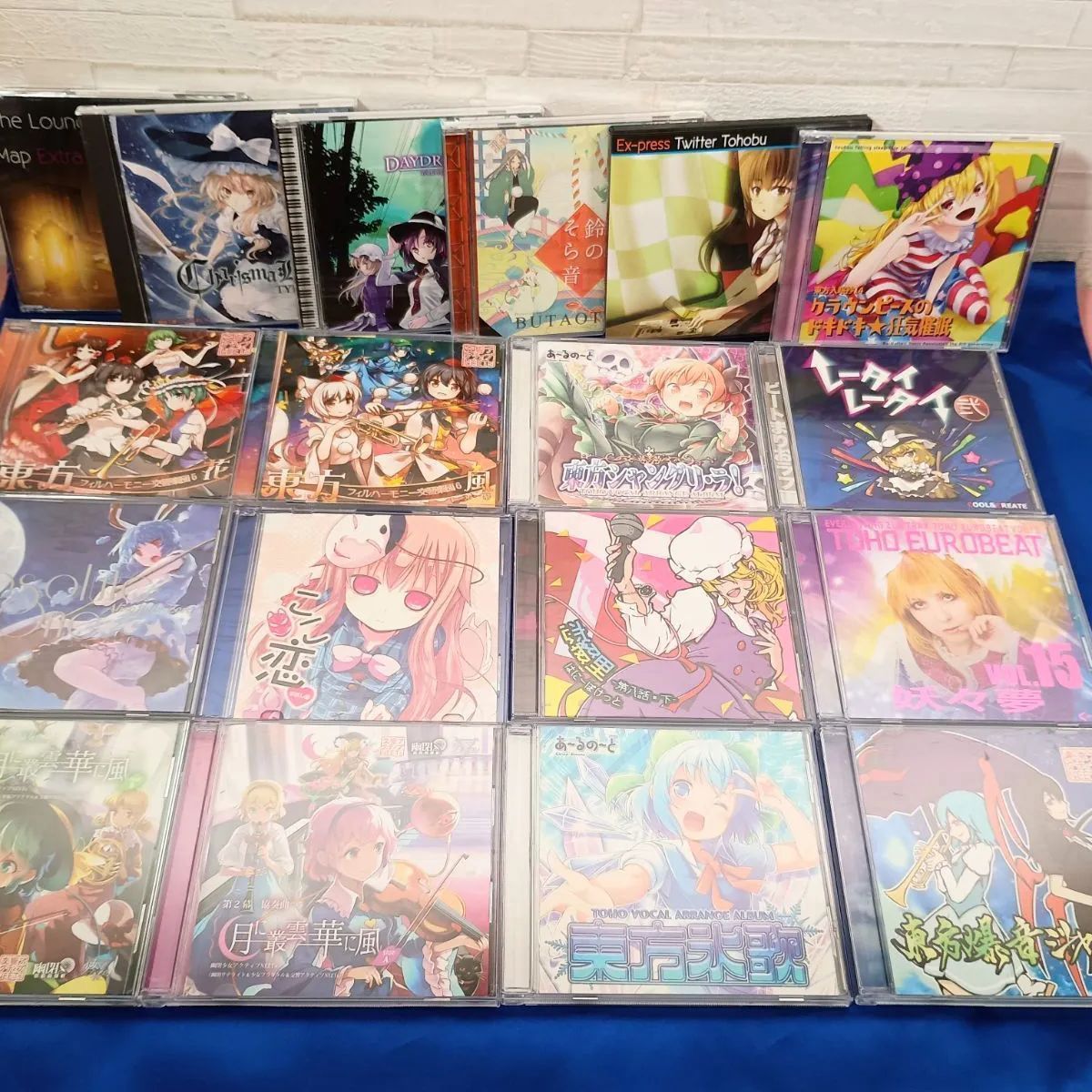 アニメ、ゲーム音楽CDなど　まとめ売り 大量出品 ☆東方Project 同人音楽 CDなど まとめて 559枚 ゲーム系