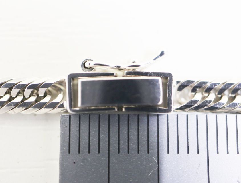 K 18 キヘイ 喜平 アンクレット 12面トリプル 9 9ｇ 12メントリプル ホワイトゴールド 750 WG ジュエリー