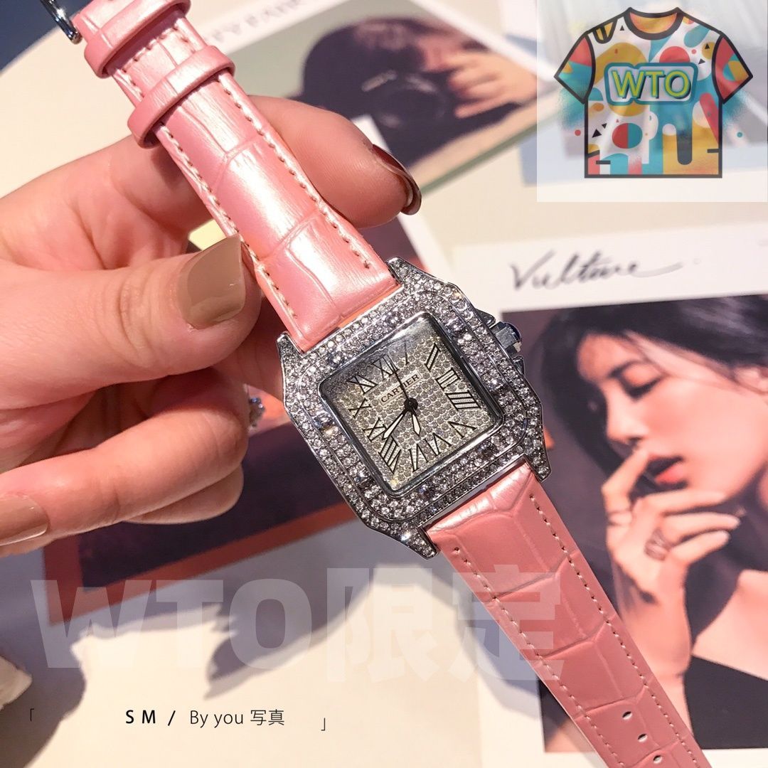 今日 CARTIER カルティエ サントス レディース 満 シリーズ腕時計-WTO店名をご ください