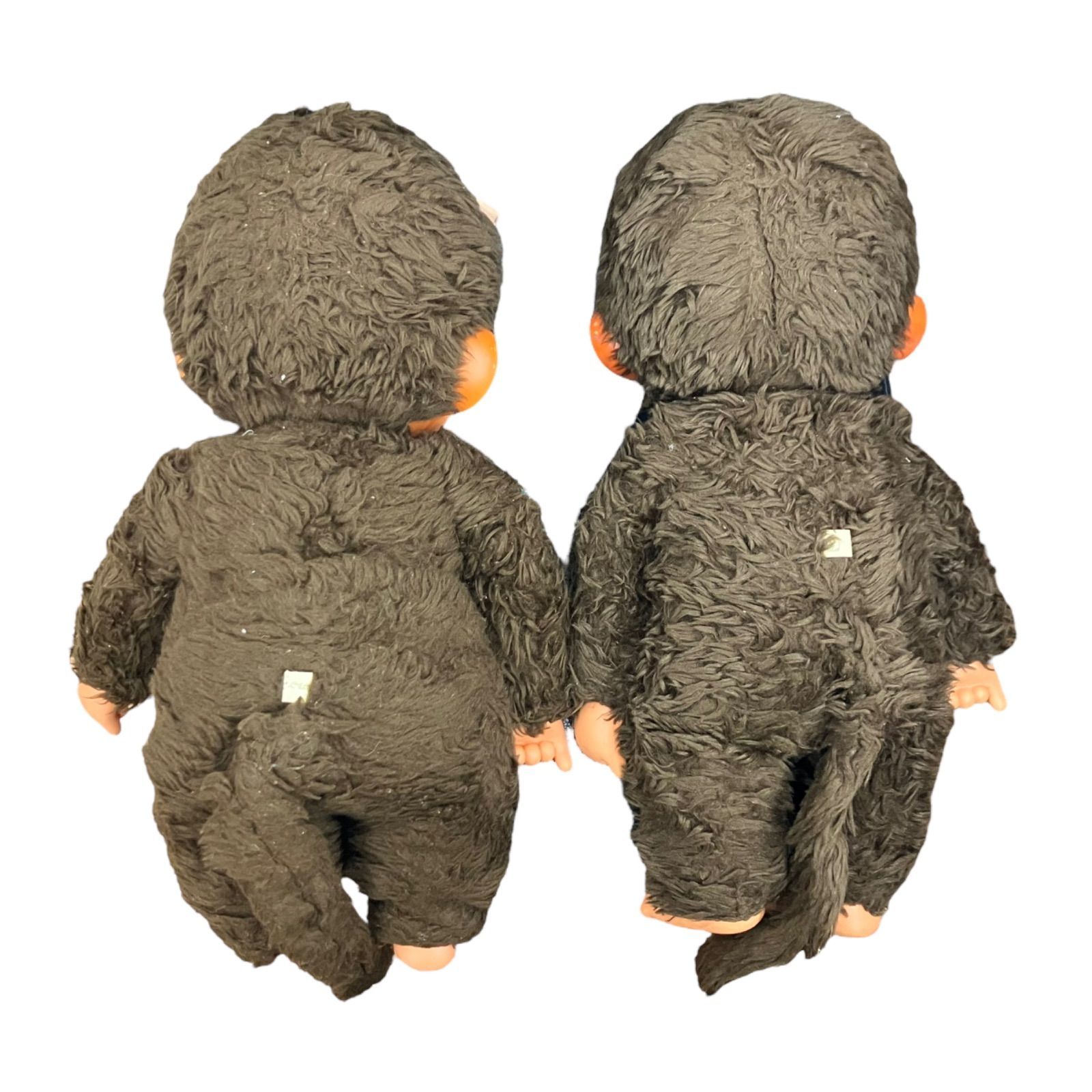 186001 現状品 セキグチ 昭和レトロ 初代モンチッチ ふたご ぬいぐるみ