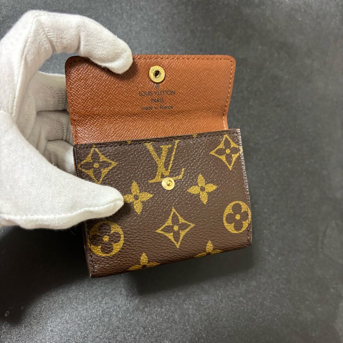 ルイヴィトン ラドロー アマラント ヴェルニ モノグラム 小銭入れ