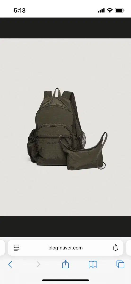 ザ バーネット アウトドア バックパック サコッシュ カーキ