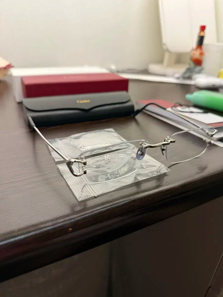  カルティエ フチなし CT 0344 O-002 サングラス 小物