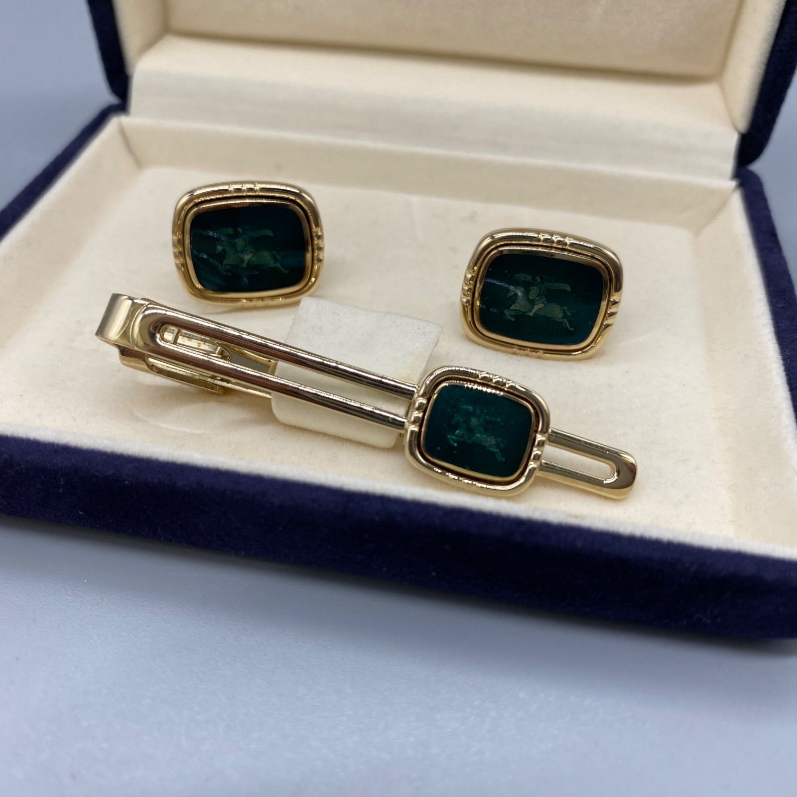 BURBERRY バーバリー タイピン カフスセット - メルカリ