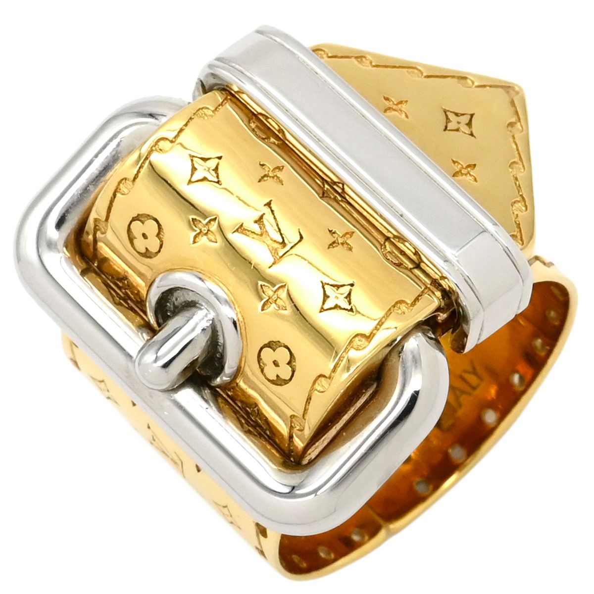 ルイヴィトン LOUIS 卸売 VUITTON リング 指輪 ナノグラム ベルト