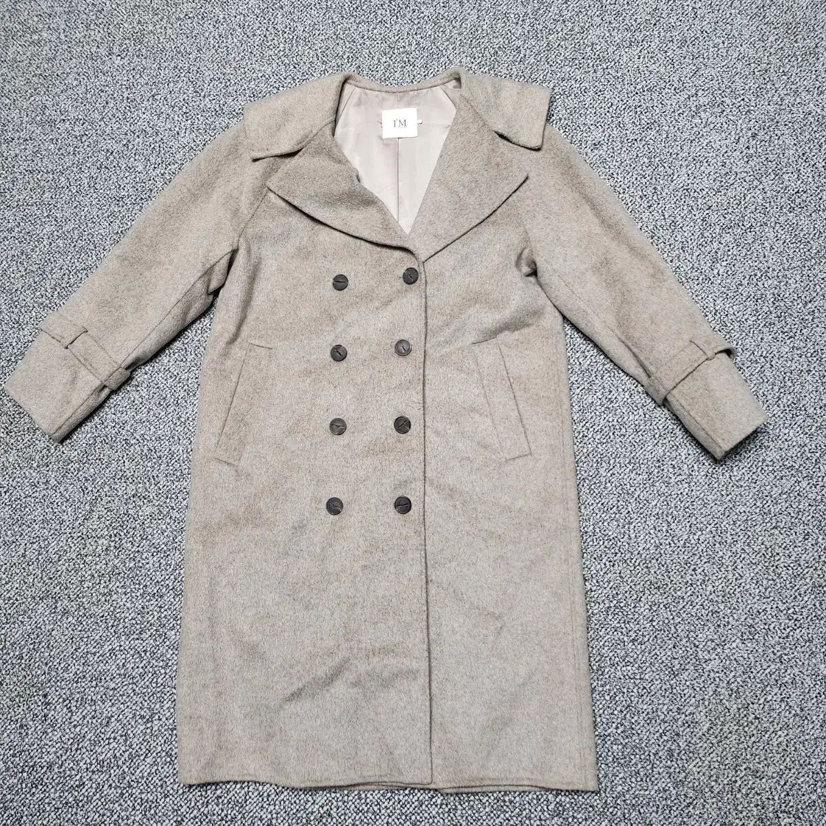 85 イッミシャ オーバーサイズ カシミア コート