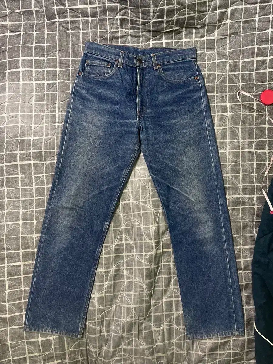 80 s USA リーバイス 505 デニム パンツ フェイディング芸術 29