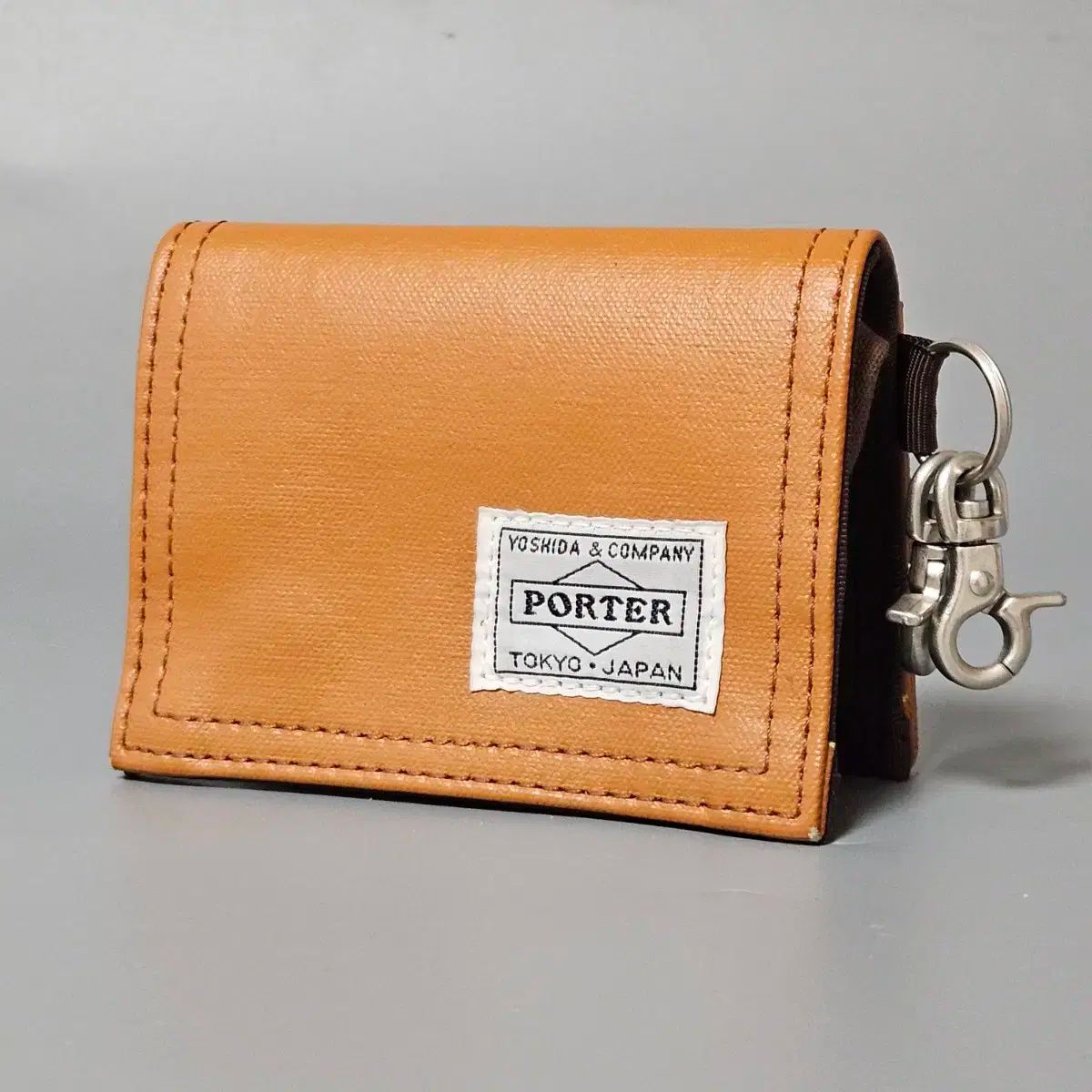 ポーター フリースタイル コインケース キャメル