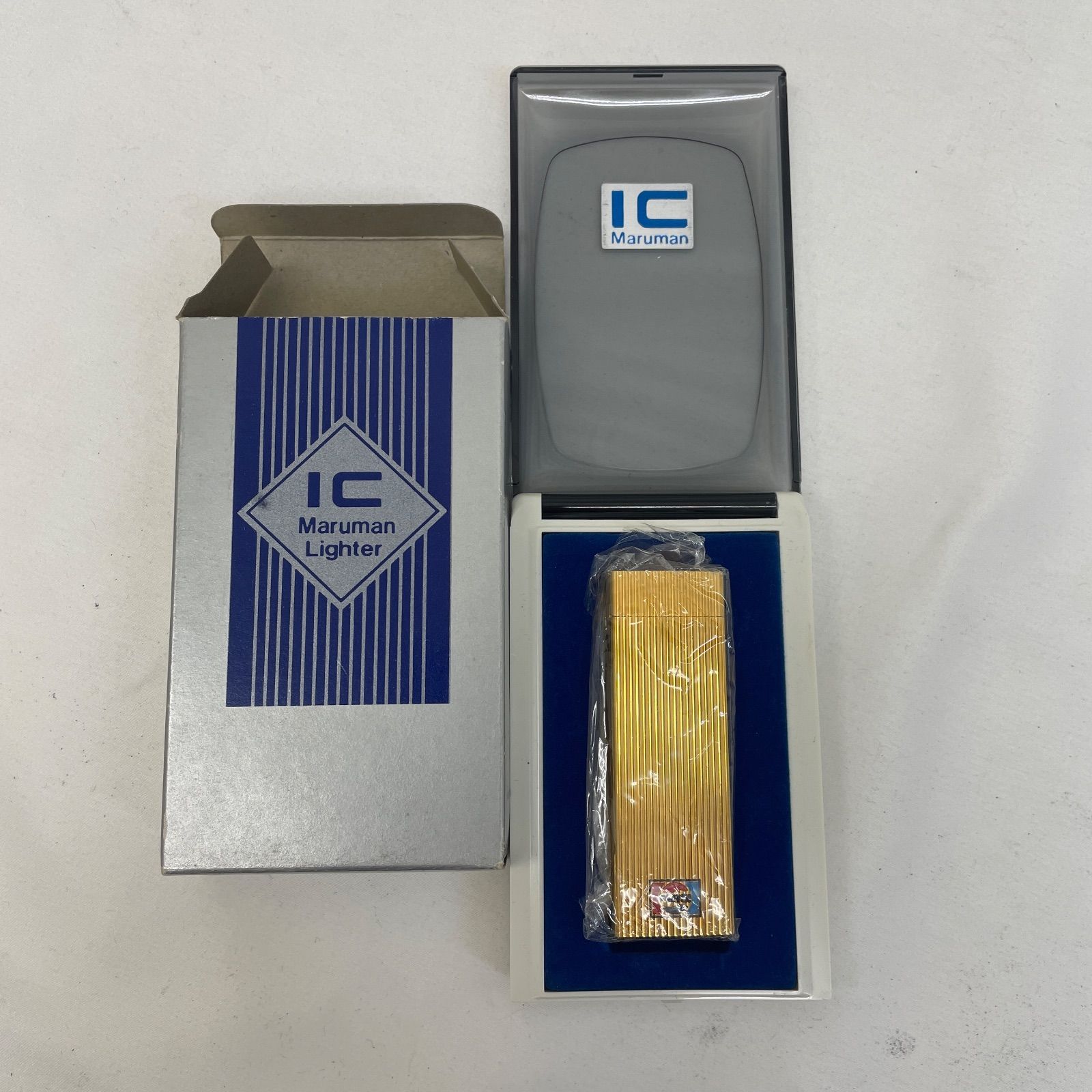 K【未使用】マルマン ライター ゴールド IC PEPSI Made in Japan