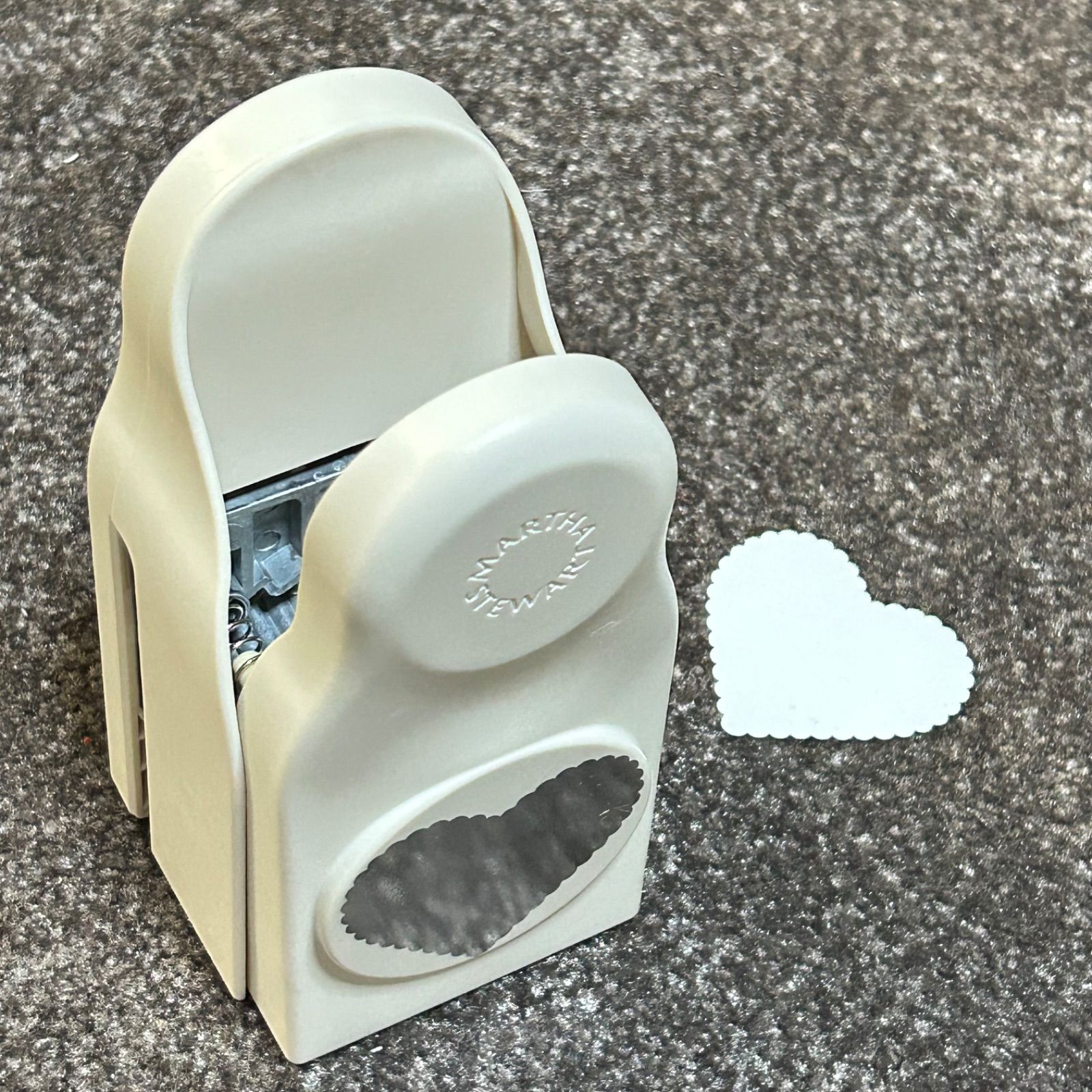 マーサスチュワート  ハート　クラフトパンチ 3個セット》Martha Stewart マーサスチュワート クラフトパンチ ハート