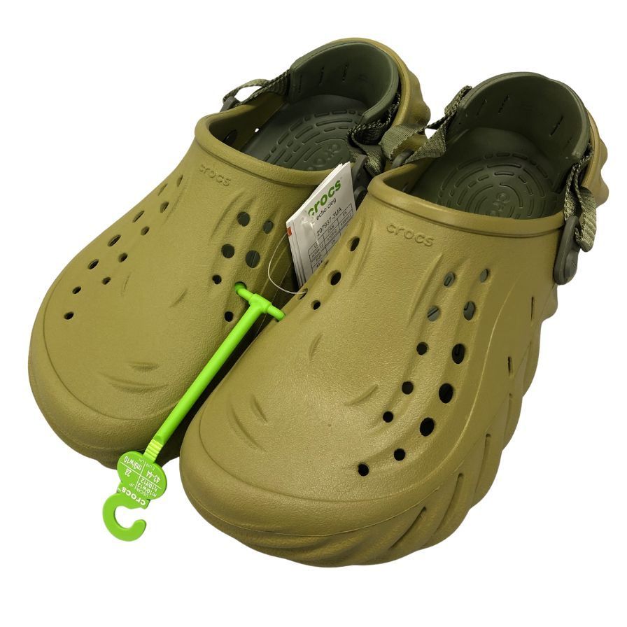 クロックス サンダル エコー クロッグ カーキ系 28cm AFC33
