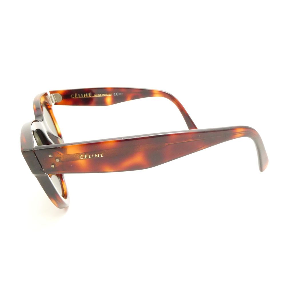 CELINE セリーヌ CL 41053 S Baby Audrey キャットアイ サングラス 度なし 47 24 グレーレンズ メガネ 茶 眼鏡 アイウェア レディース AU 3683