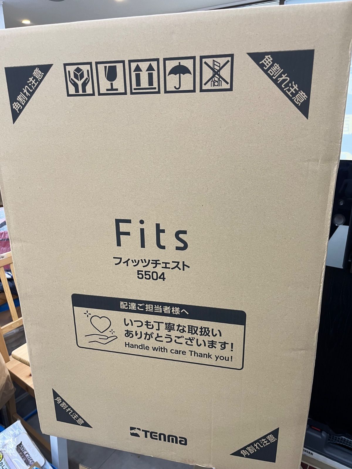 プラスチック製収納チェスト 衣装ケース 天馬 Fits フィッツ チェスト 5504