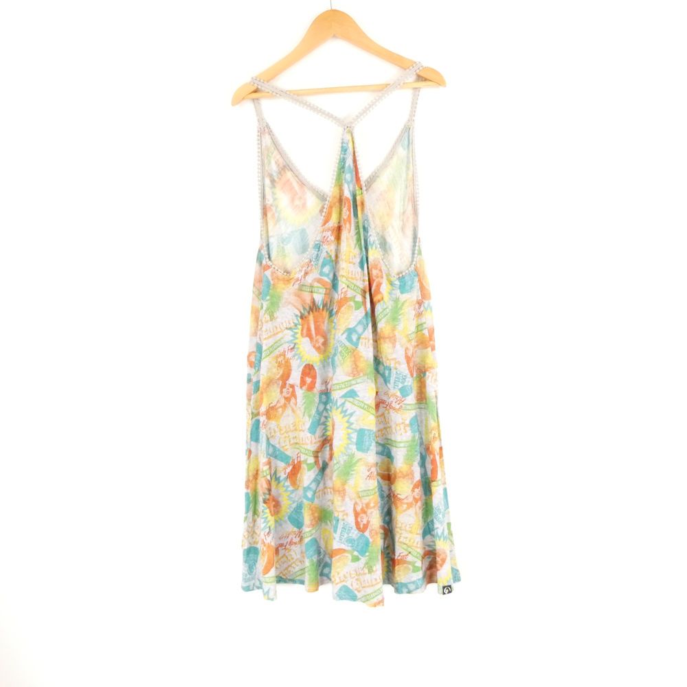 GLAMOUR ヒステリックグラマー キャミワンピース レーヨン他 ノースリーブ トップス 総柄 レディース