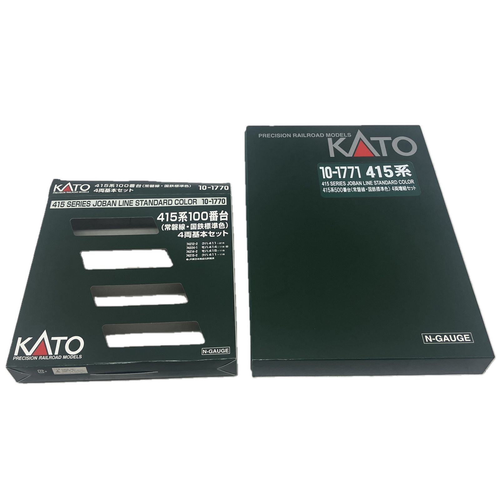 KATO 10 1770 1771 415系 100番台 500番台 常磐線 国鉄標準色 基本 増結 セット 8両 鉄道模型 Nゲージ み