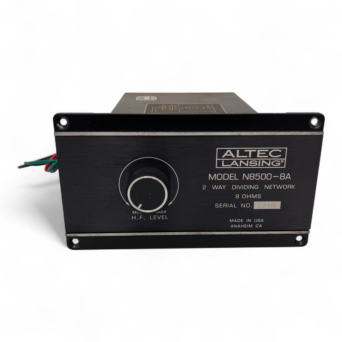 ALTEC アルテック N8500-8A ネットワーク クロスオーバー 8.5kHz 8Ω 音響 オーディオ ヴィンテージ O10260964